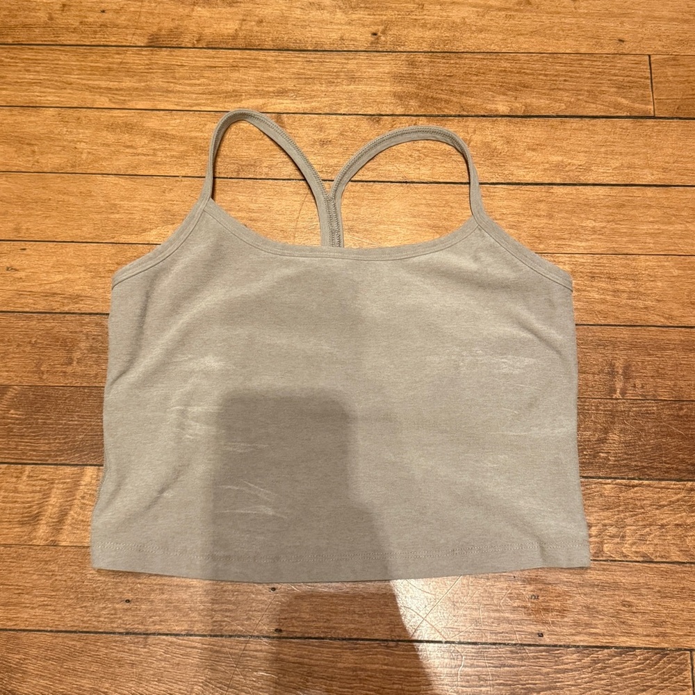 Spacedye Slim Racerback Cropped Tank